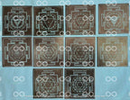 Dus Mahavidya Collection (10 Yantras) - ADvaar