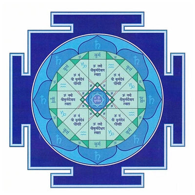Advanced Shani (Saturn) Yantra - ADvaar