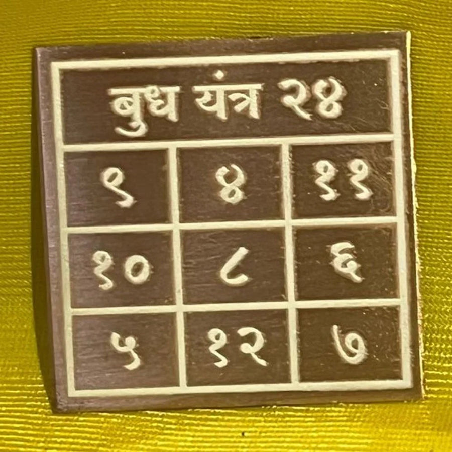 Pocket Numerical Budh (Mercury) Yantra